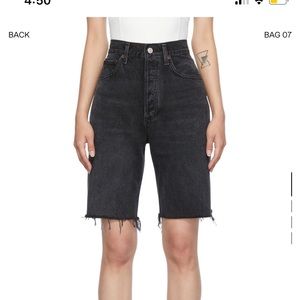 Agolde mid rise 90’s shorts